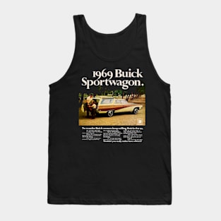 1969 BUICK SPORTWAGON - advert Tank Top